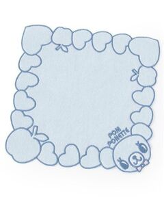 pom ponette junior / ポンポネット ジュニア ハンカチ | ミントくん 刺しゅうハンカチ
