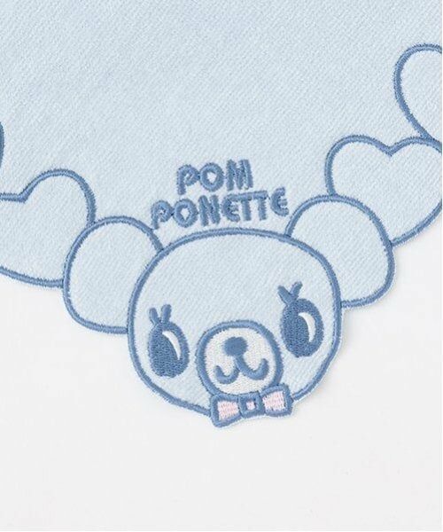 pom ponette junior / ポンポネット ジュニア ハンカチ | ミントくん 刺しゅうハンカチ | 詳細2