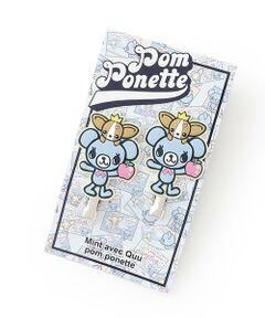 pom ponette junior / ポンポネット ジュニア ヘアピン | ミントくん 前髪クリップ