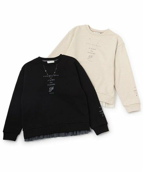 pom ponette junior / ポンポネット ジュニア スウェット | ネックレスロゴトップス | 詳細11