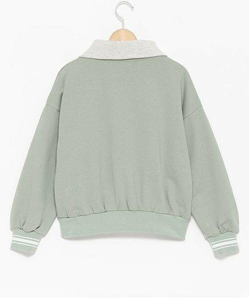 pom ponette junior / ポンポネット ジュニア スウェット | ハーフZIP+ロンTセット | 詳細1