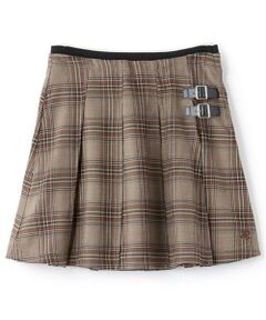 pom ponette junior / ポンポネット ジュニア ショート・ハーフ・半端丈パンツ | サイドベルトプリーツスカパン