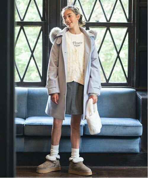 pom ponette junior / ポンポネット ジュニア ショート・ハーフ・半端丈パンツ | サイドベルトプリーツスカパン | 詳細13