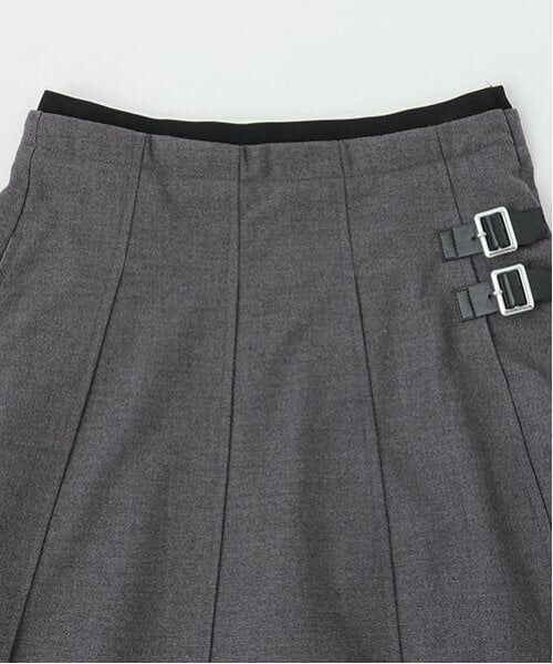 pom ponette junior / ポンポネット ジュニア ショート・ハーフ・半端丈パンツ | サイドベルトプリーツスカパン | 詳細2