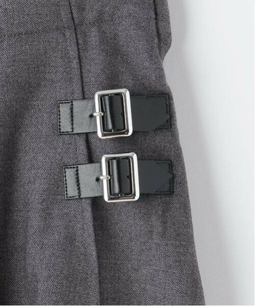 pom ponette junior / ポンポネット ジュニア ショート・ハーフ・半端丈パンツ | サイドベルトプリーツスカパン | 詳細5