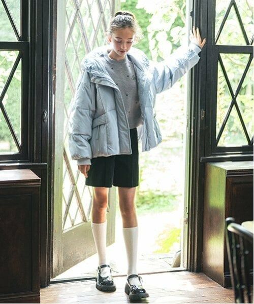 pom ponette junior / ポンポネット ジュニア ショート・ハーフ・半端丈パンツ | 折り返しタックキュロット | 詳細11