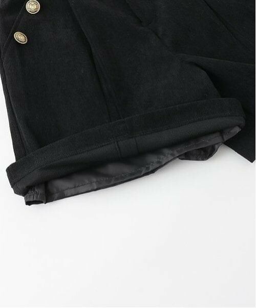 pom ponette junior / ポンポネット ジュニア ショート・ハーフ・半端丈パンツ | 折り返しタックキュロット | 詳細7