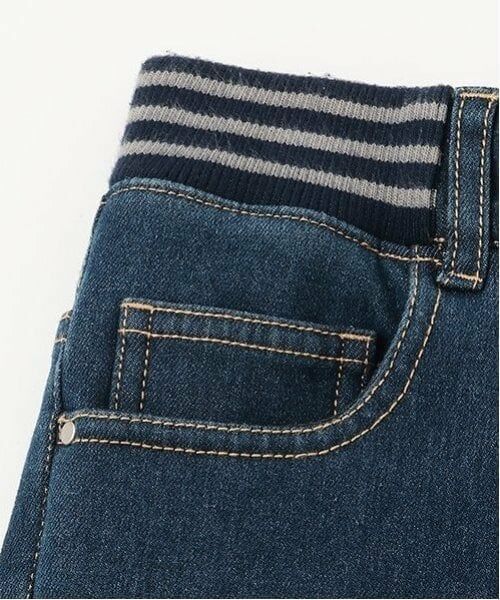 pom ponette junior / ポンポネット ジュニア その他パンツ | 【あったか】ウエストリブ裏シャギーデニムスキニーパンツ | 詳細9