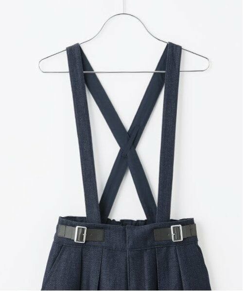 pom ponette junior / ポンポネット ジュニア その他パンツ | サスつきサイドベルトワイドパンツ | 詳細3