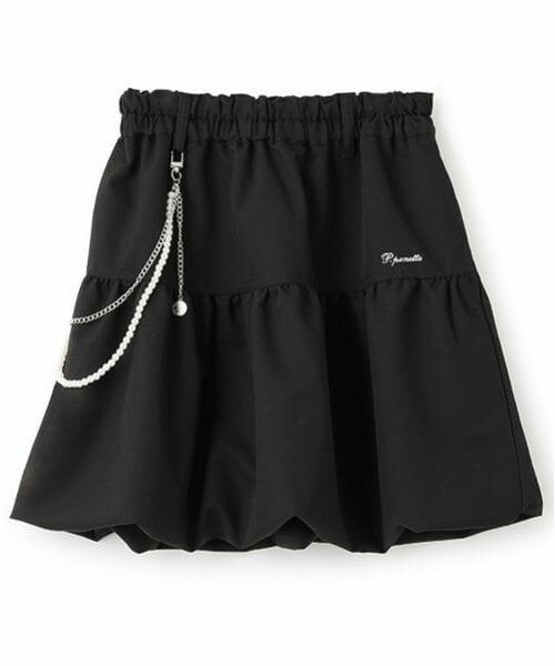 pom ponette junior / ポンポネット ジュニア ミニ・ひざ丈スカート | パールチャームバルーンスカート | 詳細14