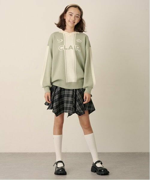 pom ponette junior / ポンポネット ジュニア ショート・ハーフ・半端丈パンツ | イレギュラーヘムスカパン | 詳細14