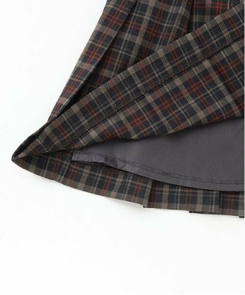 pom ponette junior / ポンポネット ジュニア ミニ・ひざ丈スカート | チェックミディスカート | 詳細10