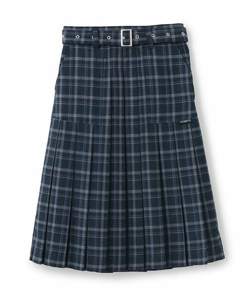 pom ponette junior / ポンポネット ジュニア ミニ・ひざ丈スカート | チェックミディスカート | 詳細13