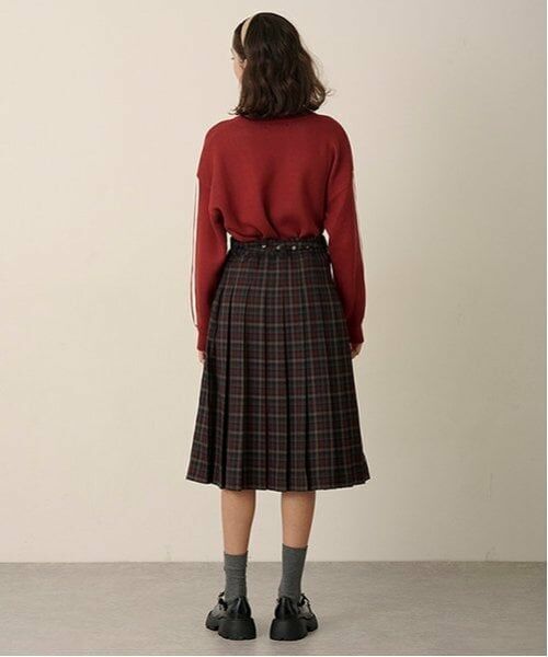 pom ponette junior / ポンポネット ジュニア ミニ・ひざ丈スカート | チェックミディスカート | 詳細17