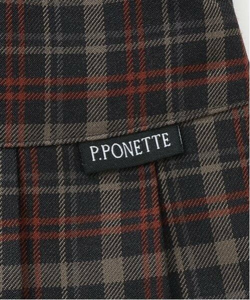pom ponette junior / ポンポネット ジュニア ミニ・ひざ丈スカート | チェックミディスカート | 詳細8