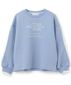 pom ponette junior / ポンポネット ジュニア スウェット | ネックレスロゴダンボールトレーナー