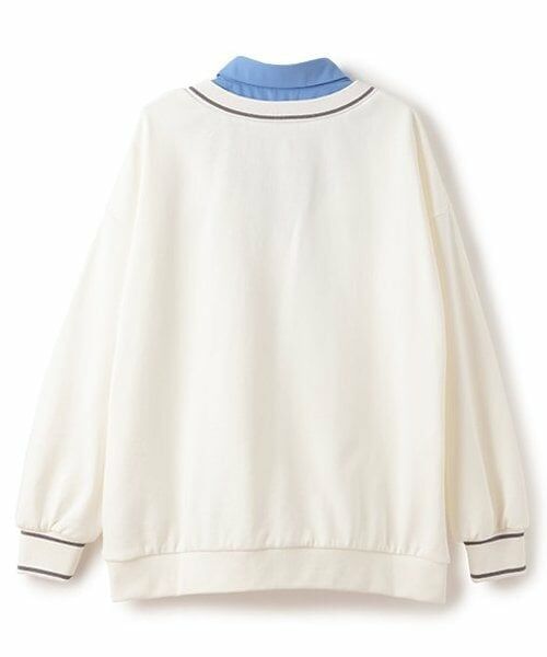 pom ponette junior / ポンポネット ジュニア スウェット | ネクタイつき裏毛トレーナー | 詳細1