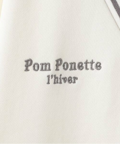 pom ponette junior / ポンポネット ジュニア スウェット | ネクタイつき裏毛トレーナー | 詳細4