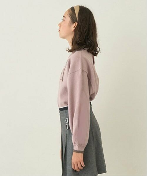 pom ponette junior / ポンポネット ジュニア ニット・セーター | リボンジャガードフリル衿ニット | 詳細12