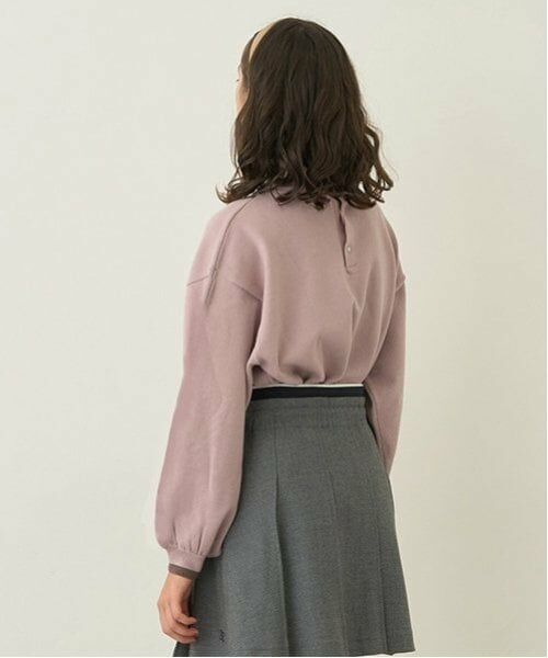 pom ponette junior / ポンポネット ジュニア ニット・セーター | リボンジャガードフリル衿ニット | 詳細13