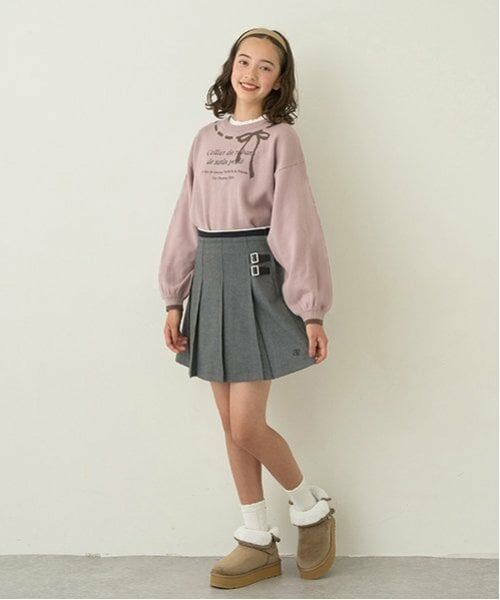 pom ponette junior / ポンポネット ジュニア ニット・セーター | リボンジャガードフリル衿ニット | 詳細15