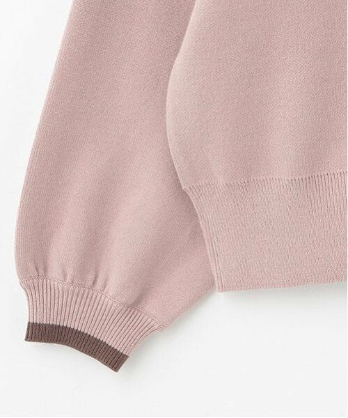 pom ponette junior / ポンポネット ジュニア ニット・セーター | リボンジャガードフリル衿ニット | 詳細7