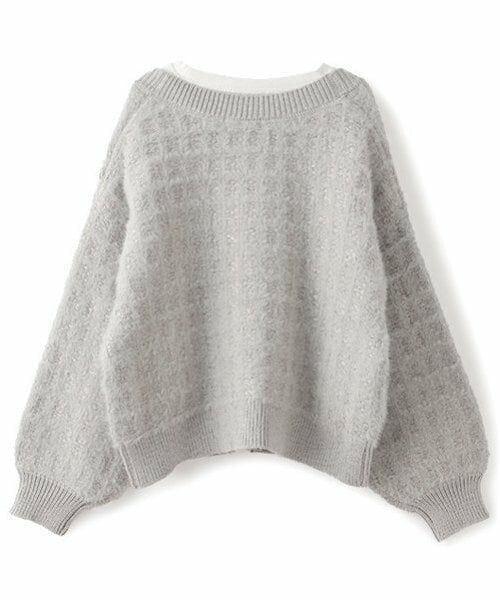 pom ponette junior / ポンポネット ジュニア カーディガン・ボレロ | シャギーチェックカーデセット | 詳細2