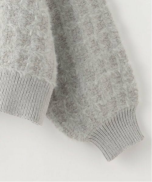 pom ponette junior / ポンポネット ジュニア カーディガン・ボレロ | シャギーチェックカーデセット | 詳細6