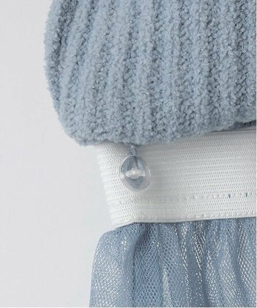 pom ponette junior / ポンポネット ジュニア ニット・セーター | 2WAYヘムチュールモールニット | 詳細6