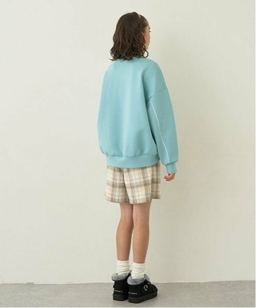 pom ponette junior / ポンポネット ジュニア スウェット | 【裏毛裏起毛】エンブレムロゴトレーナー | 詳細11