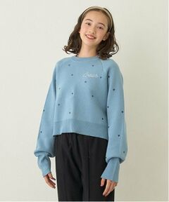 pom ponette junior / ポンポネット ジュニア ニット・セーター | ミニハートニットプルオーバー