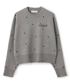 pom ponette junior / ポンポネット ジュニア ニット・セーター | ミニハートニットプルオーバー