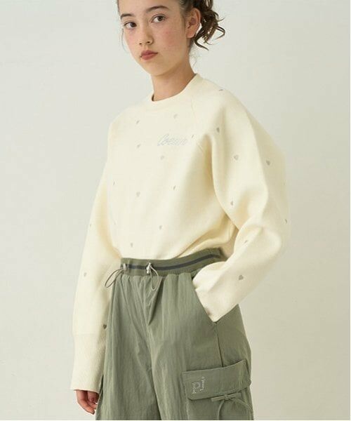 pom ponette junior / ポンポネット ジュニア ニット・セーター | ミニハートニットプルオーバー | 詳細4