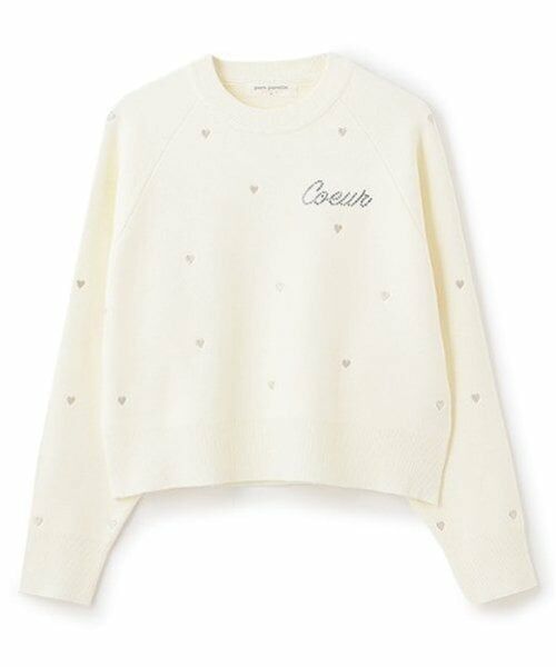 pom ponette junior / ポンポネット ジュニア ニット・セーター | ミニハートニットプルオーバー | 詳細7