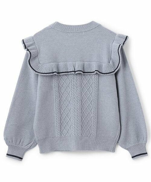 pom ponette junior / ポンポネット ジュニア ニット・セーター | リボンフリルニット | 詳細2