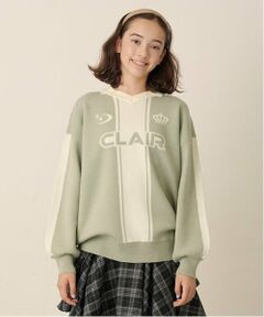 pom ponette junior / ポンポネット ジュニア ニット・セーター | 衿付サッカーニット