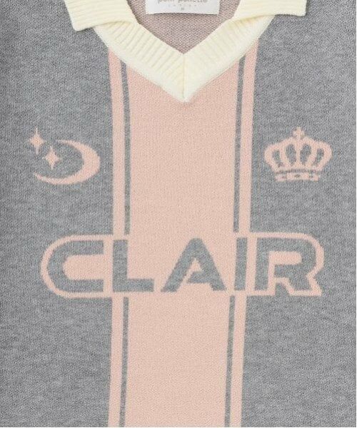 pom ponette junior / ポンポネット ジュニア ニット・セーター | 衿付サッカーニット | 詳細4