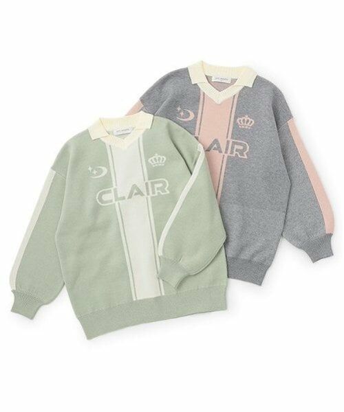 pom ponette junior / ポンポネット ジュニア ニット・セーター | 衿付サッカーニット | 詳細7