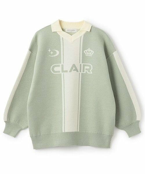 pom ponette junior / ポンポネット ジュニア ニット・セーター | 衿付サッカーニット | 詳細8