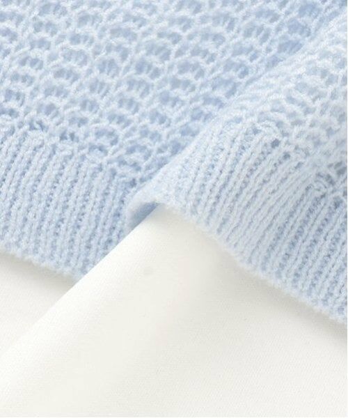 pom ponette junior / ポンポネット ジュニア ニット・セーター | メッシュ編みニット＋ロンTセット | 詳細23