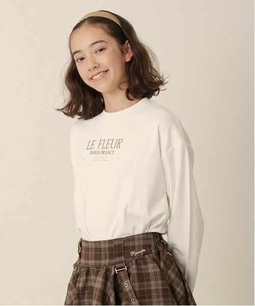 pom ponette junior / ポンポネット ジュニア ニット・セーター | メッシュ編みニット＋ロンTセット | 詳細5