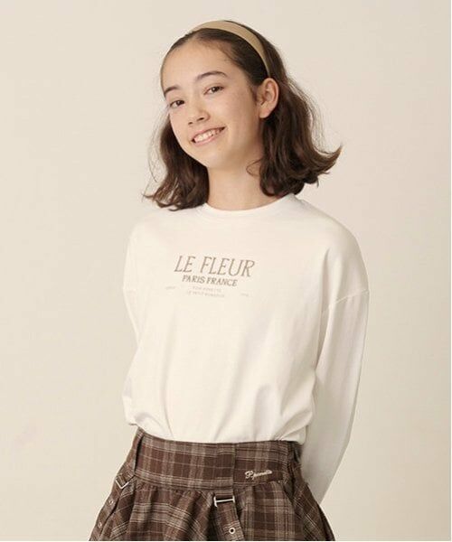 pom ponette junior / ポンポネット ジュニア ニット・セーター | メッシュ編みニット＋ロンTセット | 詳細6