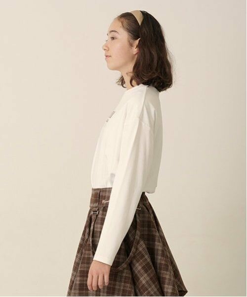 pom ponette junior / ポンポネット ジュニア ニット・セーター | メッシュ編みニット＋ロンTセット | 詳細7