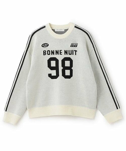 pom ponette junior / ポンポネット ジュニア ニット・セーター | ナンバリングジャガードニット | 詳細10