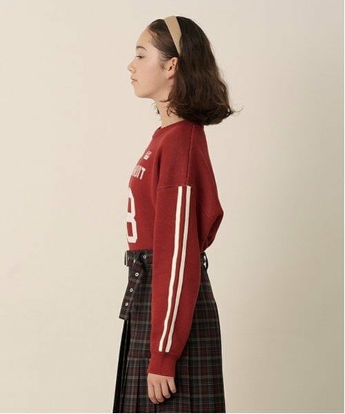 pom ponette junior / ポンポネット ジュニア ニット・セーター | ナンバリングジャガードニット | 詳細12