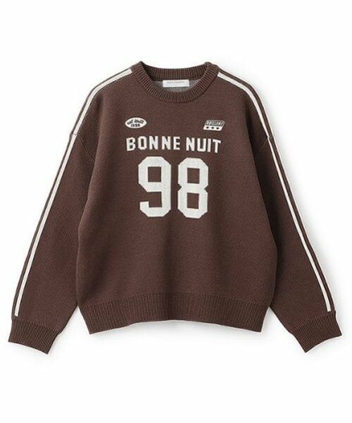 pom ponette junior / ポンポネット ジュニア ニット・セーター | ナンバリングジャガードニット | 詳細9