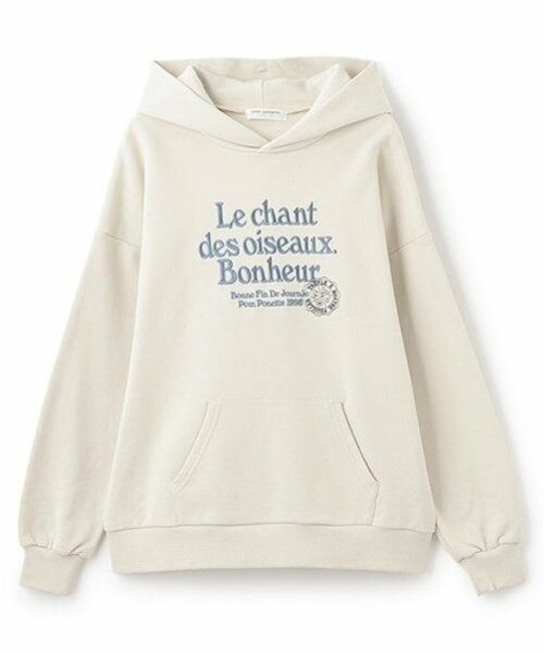 pom ponette junior / ポンポネット ジュニア パーカー | 【GOOD PRICE】クシュっと袖レタリング裏毛パーカ | 詳細10