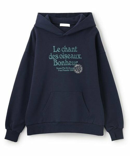 pom ponette junior / ポンポネット ジュニア パーカー | 【GOOD PRICE】クシュっと袖レタリング裏毛パーカ | 詳細12