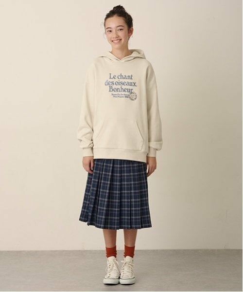 pom ponette junior / ポンポネット ジュニア パーカー | 【GOOD PRICE】クシュっと袖レタリング裏毛パーカ | 詳細19