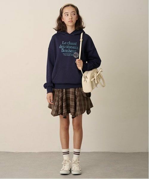 pom ponette junior / ポンポネット ジュニア パーカー | 【GOOD PRICE】クシュっと袖レタリング裏毛パーカ | 詳細21